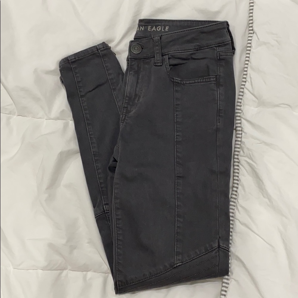 American Eagle Gray Jeans